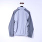 Adidas Mens 42/44 XL Jacket Grey Zip Up Lightweight Active Football Sport Top