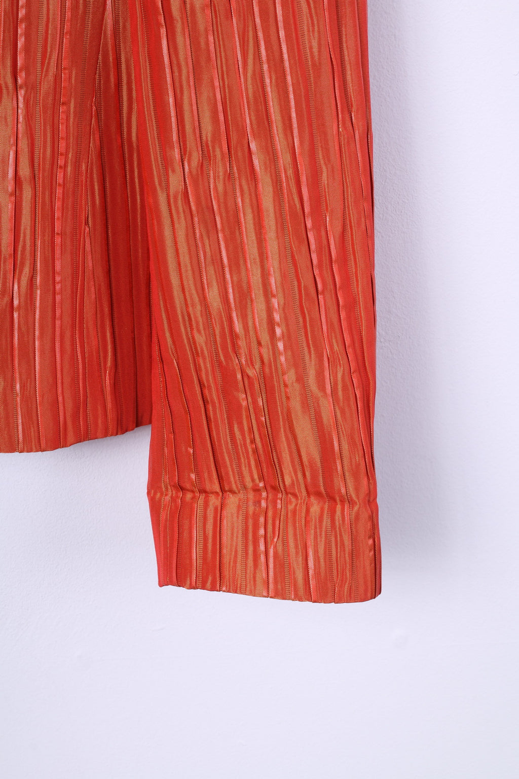 Berri Sport Couture Womens 40 M Blazer Orange Full Zipper Top Jacket