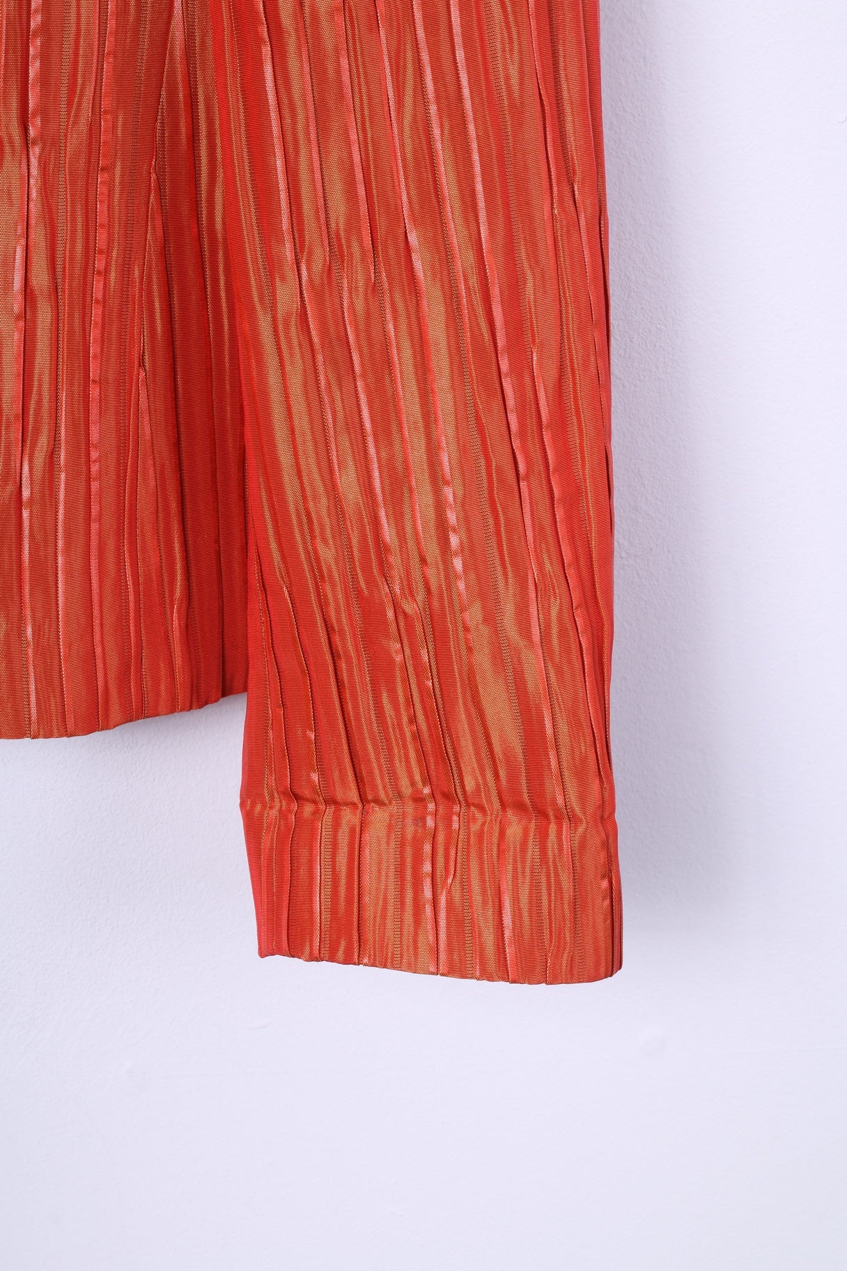 Berri Sport Couture Womens 40 M Blazer Orange Full Zipper Top Jacket