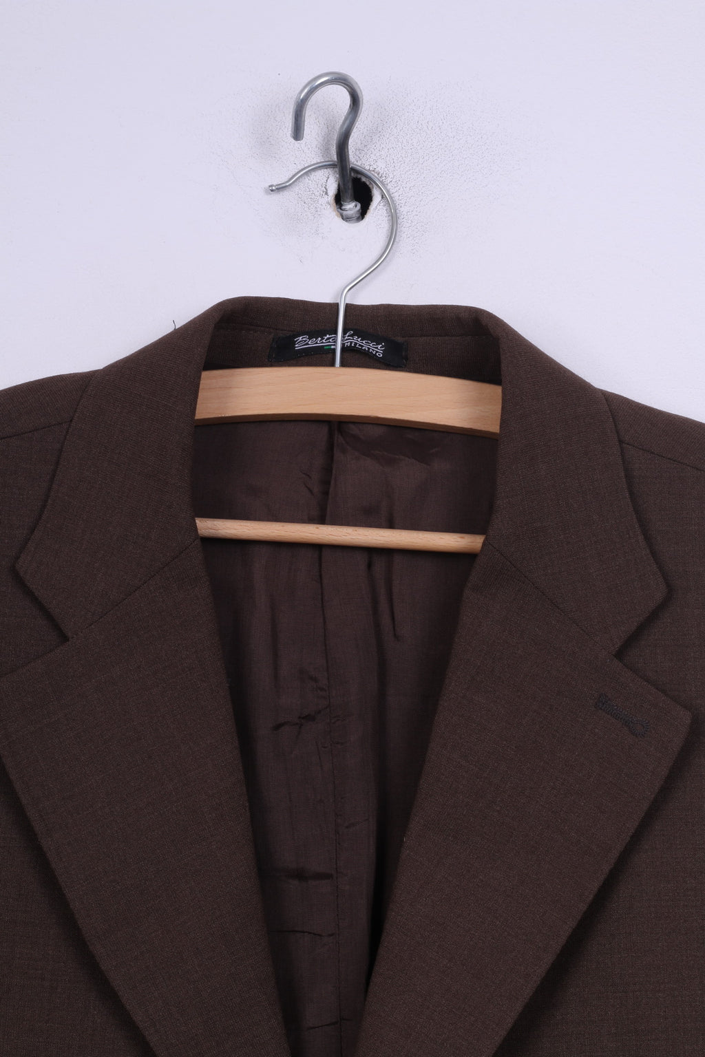 Berto Lucci Milano Veste Blazer 48 Marron Homme 