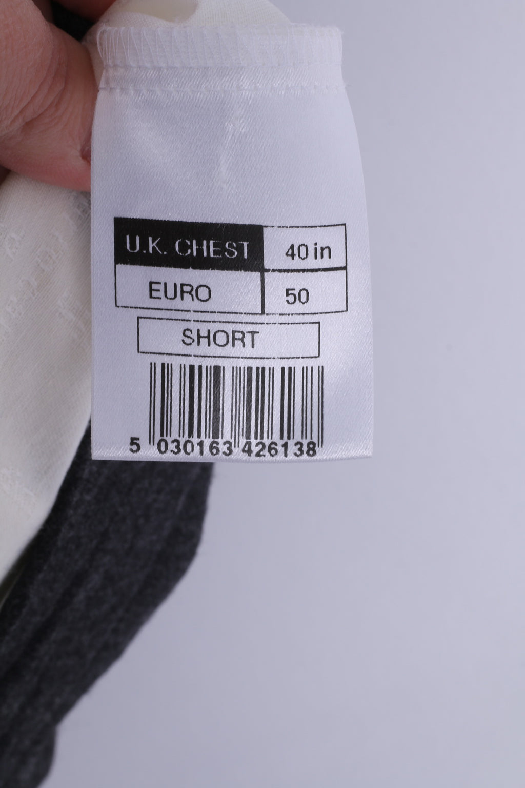 Pierre Cardin Pantalon Homme 50 L Gris Laine Pantalon Décontracté Élégant