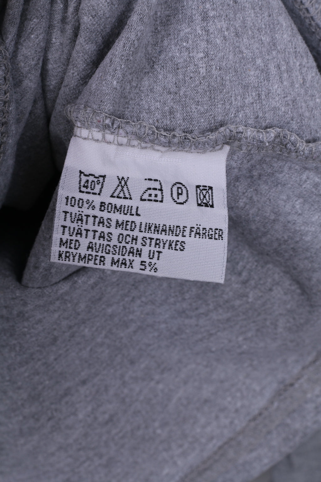 Peter Gordon Camicia grafica da uomo XL(L) manica lunga in cotone grigio girocollo Club Los Amigos 