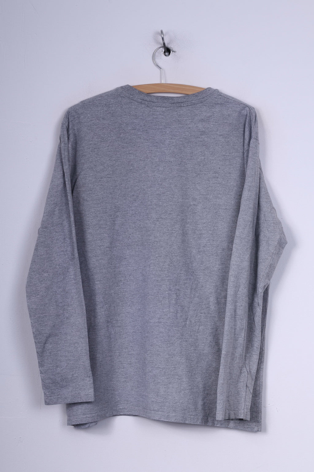 Peter Gordon Camicia grafica da uomo XL(L) manica lunga in cotone grigio girocollo Club Los Amigos 