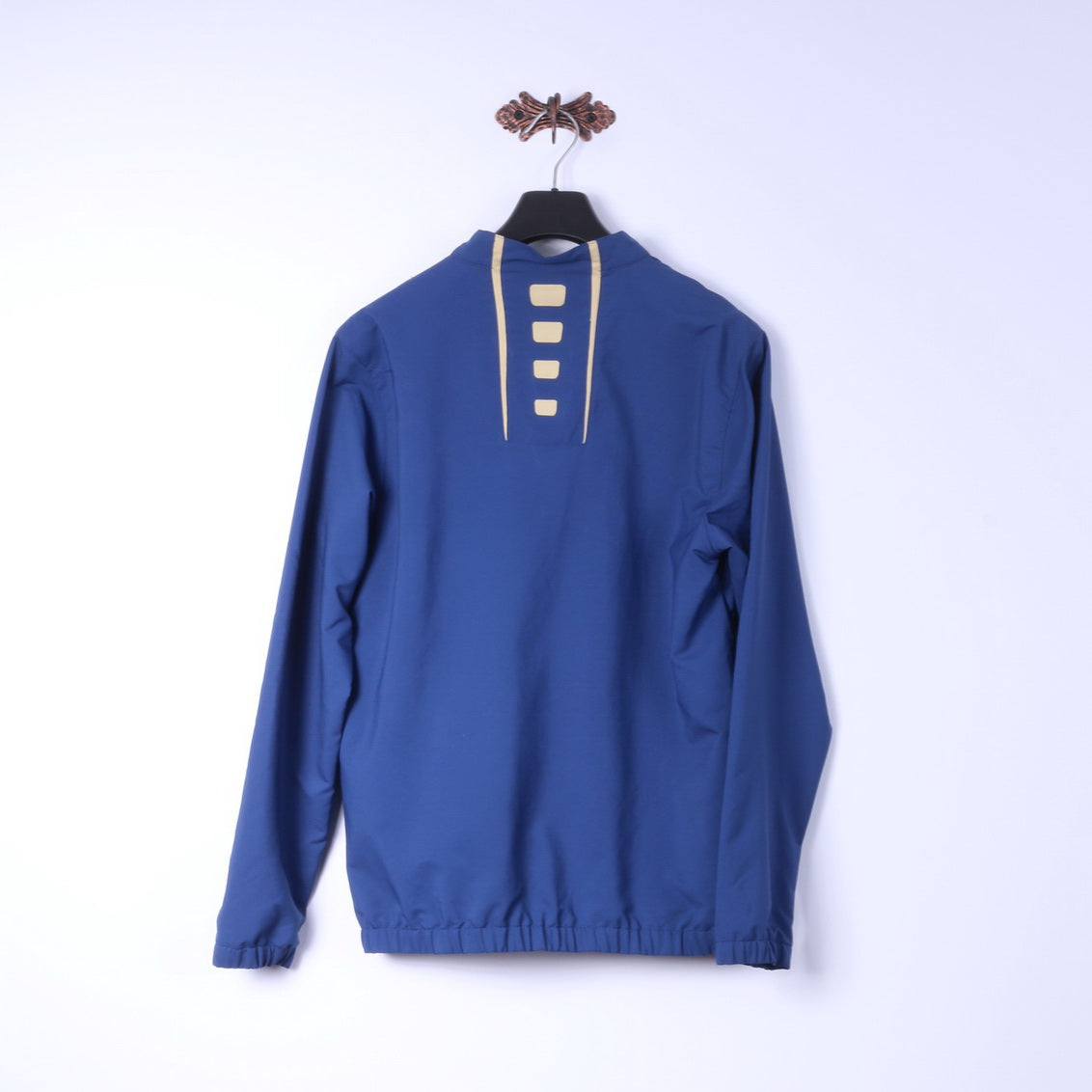 Umbro Giacca pullover da uomo L Blu Abbigliamento sportivo leggero Avtive Run Gym Top