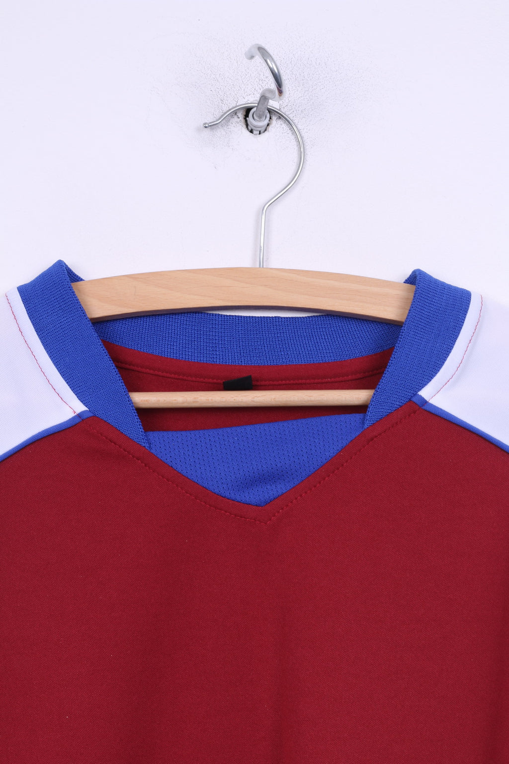 Chemise XL à manches longues pour homme, maillot de sport, manches raglan marron 