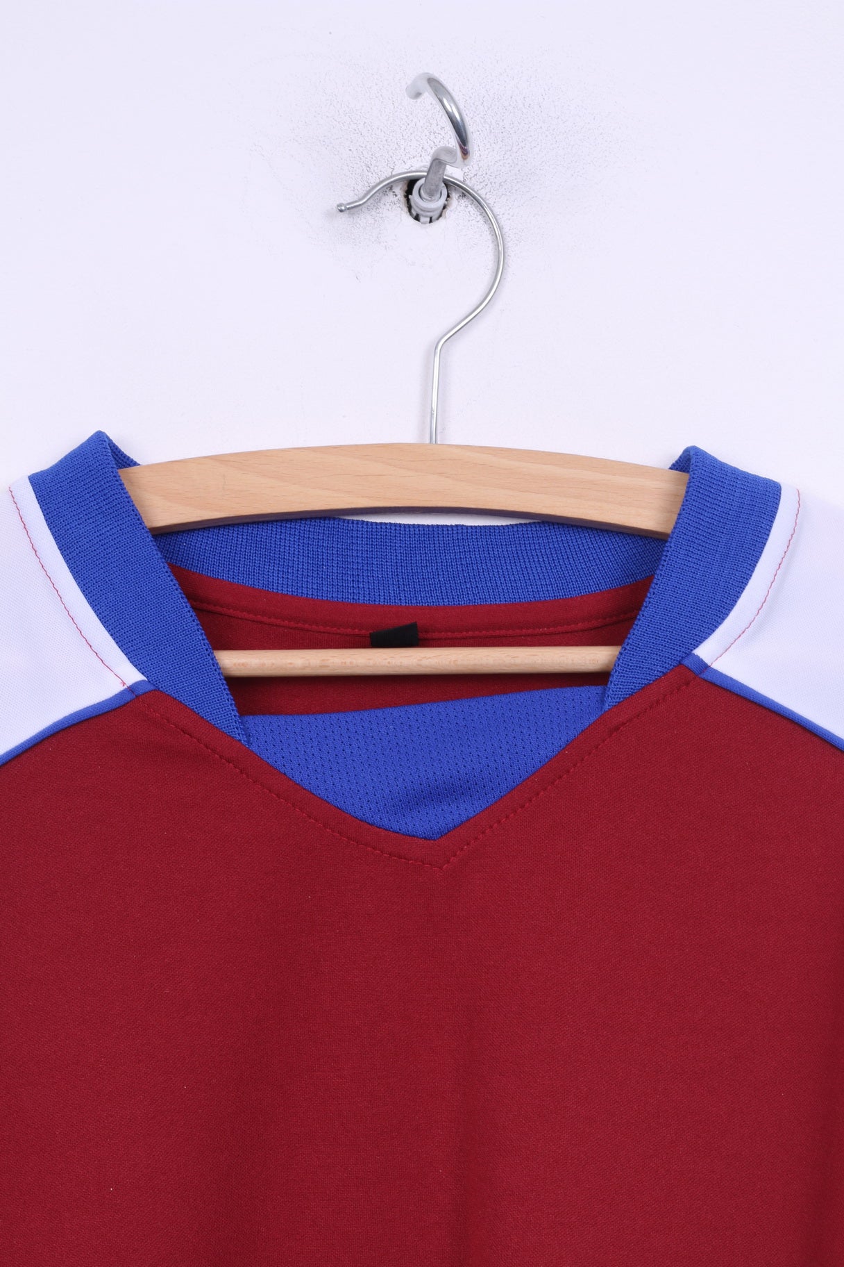 Chemise XL à manches longues pour homme, maillot de sport, manches raglan marron 