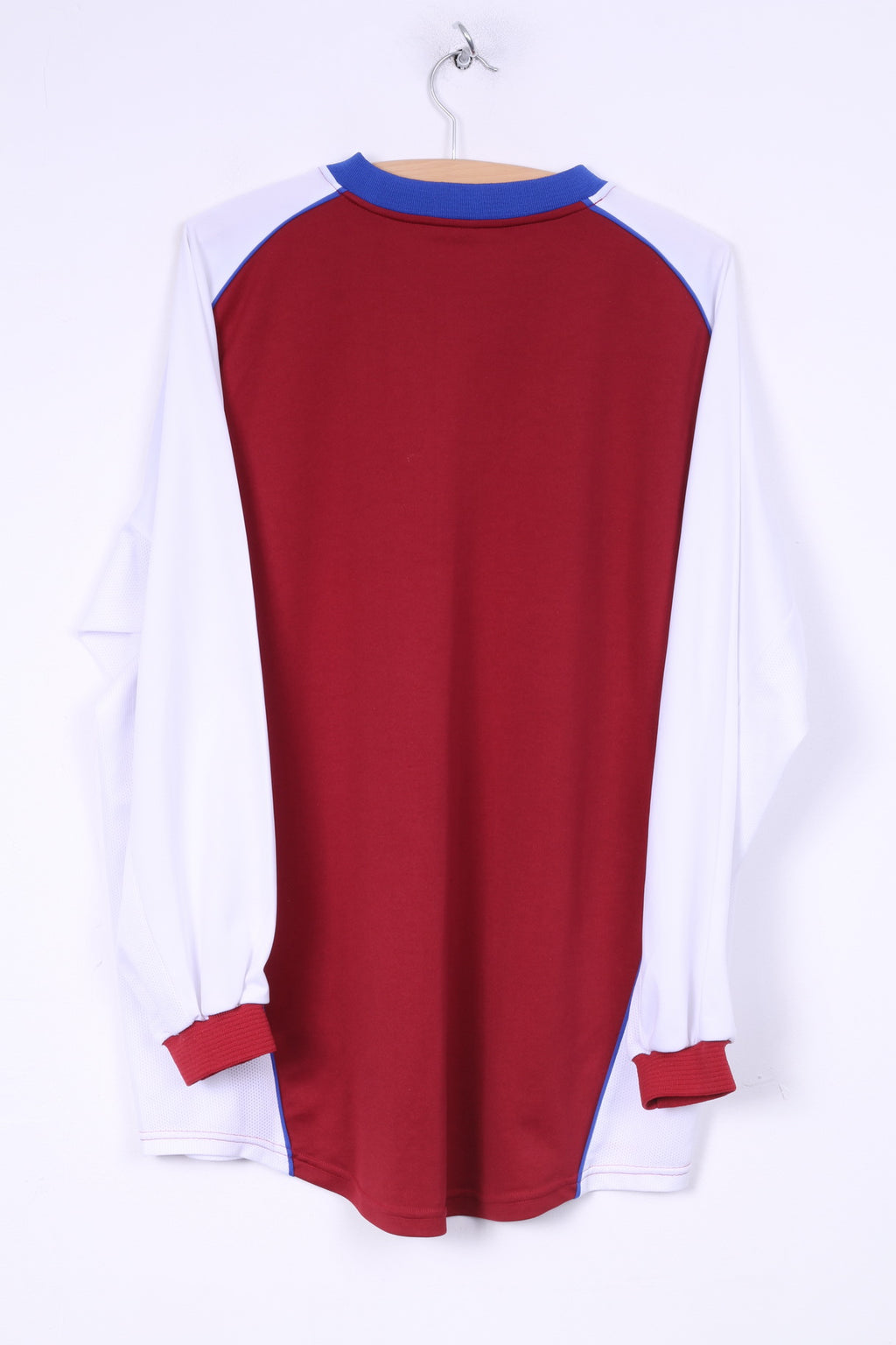 Chemise XL à manches longues pour homme, maillot de sport, manches raglan marron 