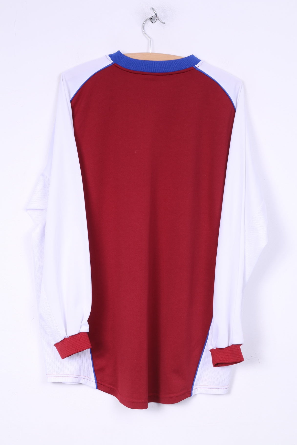 Chemise XL à manches longues pour homme, maillot de sport, manches raglan marron 