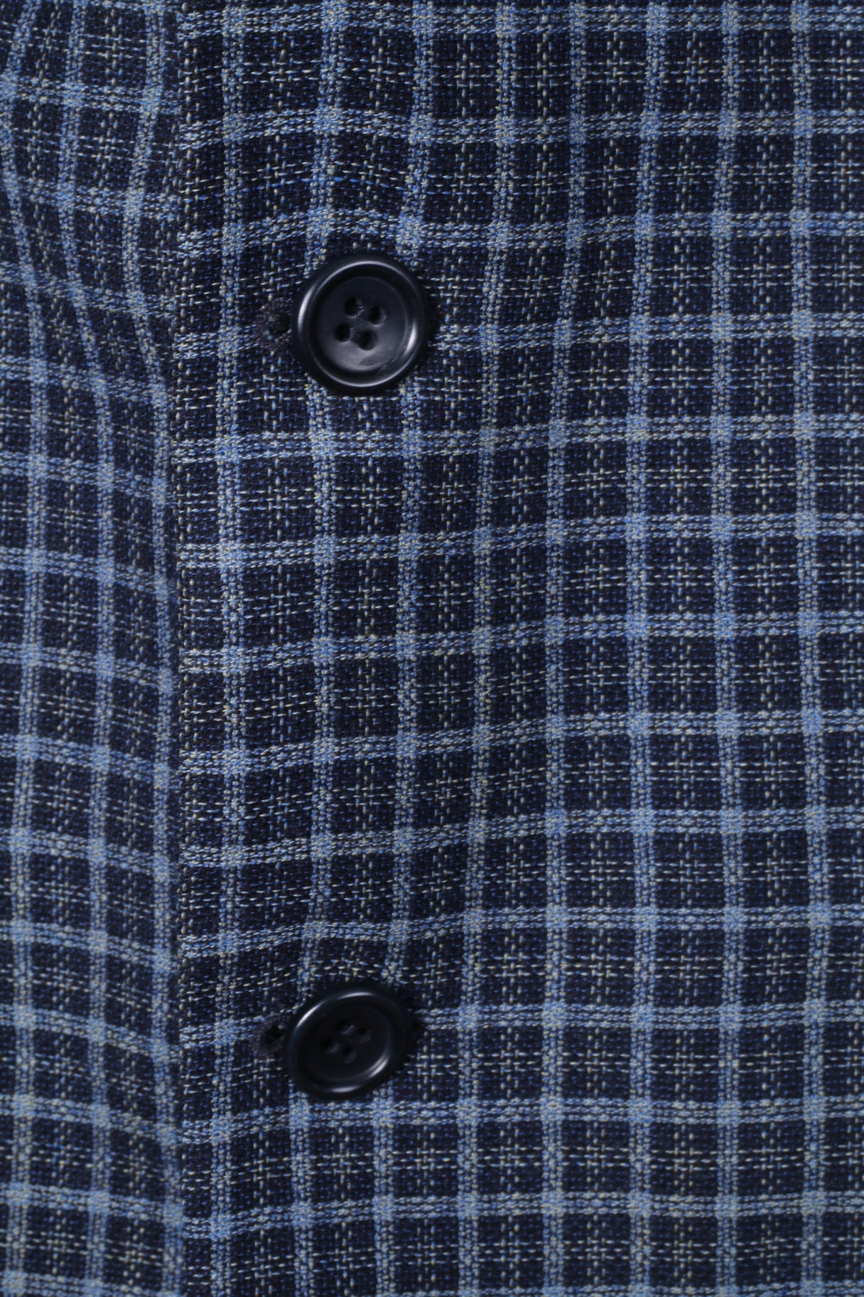 Roeterink Bocholt Uomo 50 40 Blazer Blu Vintage Check Giacca 100% Lana Made in Italy