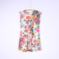 Tom Joule Womens Xs 8 Mini Dress Flowers Print Multicolor Sleeveless