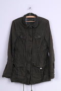Giacca Vans da donna L Parka verde in cotone imbottito