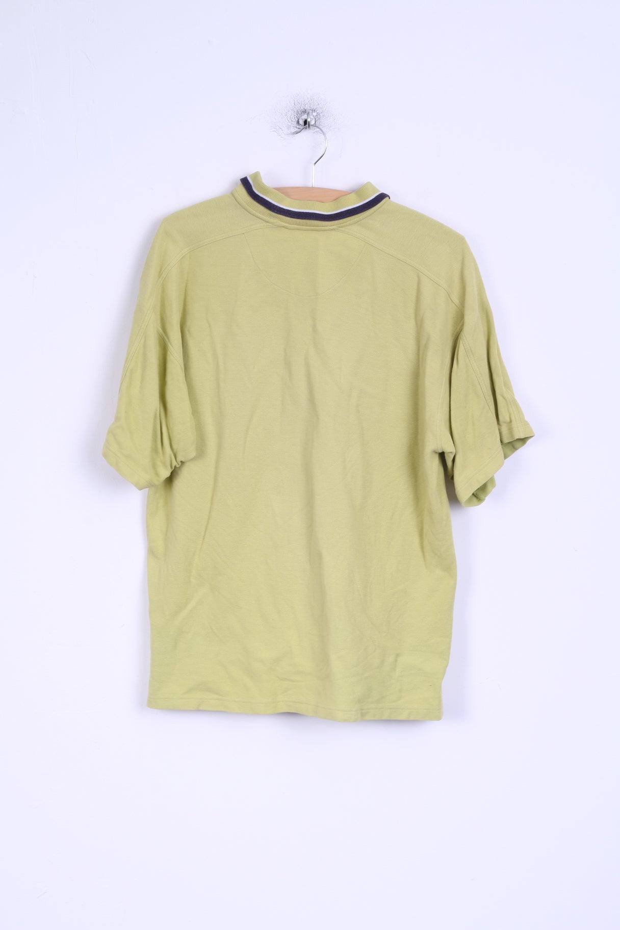 Ellesse Polo L Homme Coton Olive Boutons Détaillés