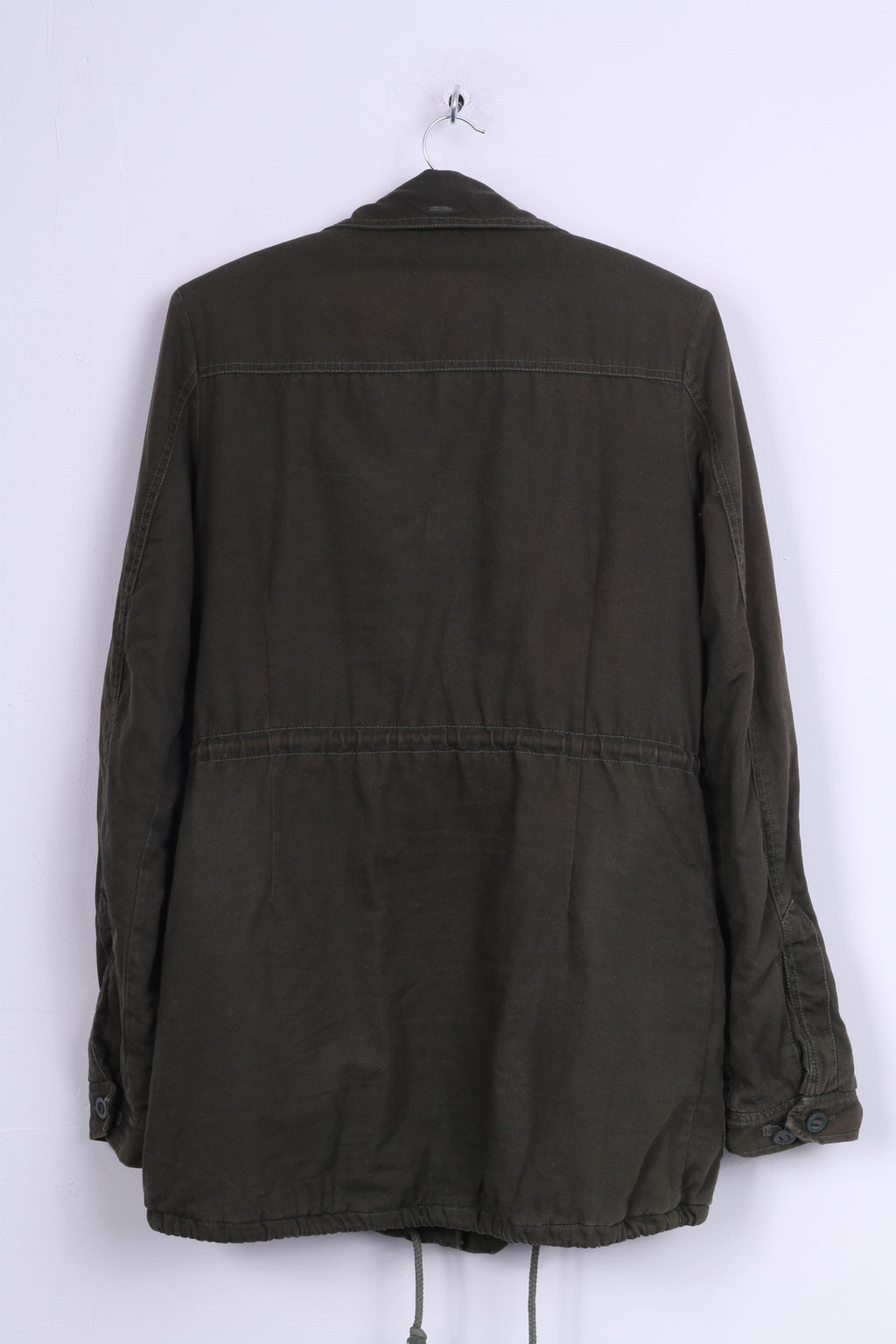 Vans Femme L Jacket Vert Parka Coton Rembourré