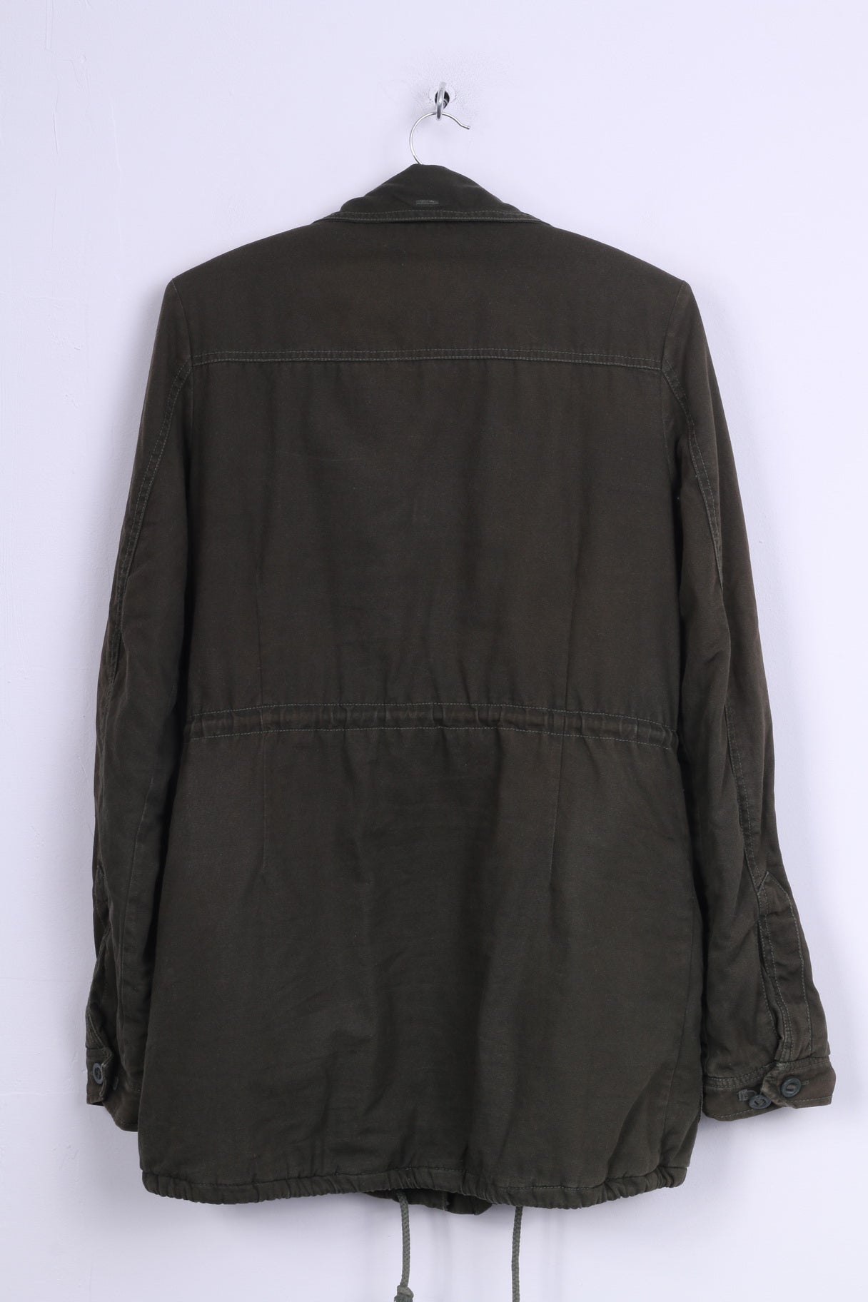 Vans Femme L Jacket Vert Parka Coton Rembourré