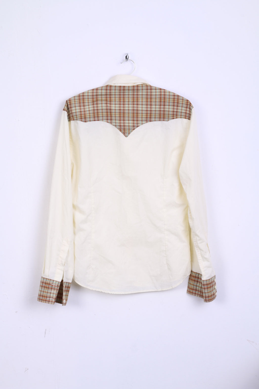 Moods of Norway Chemise décontractée M pour homme en coton écru à manches longues