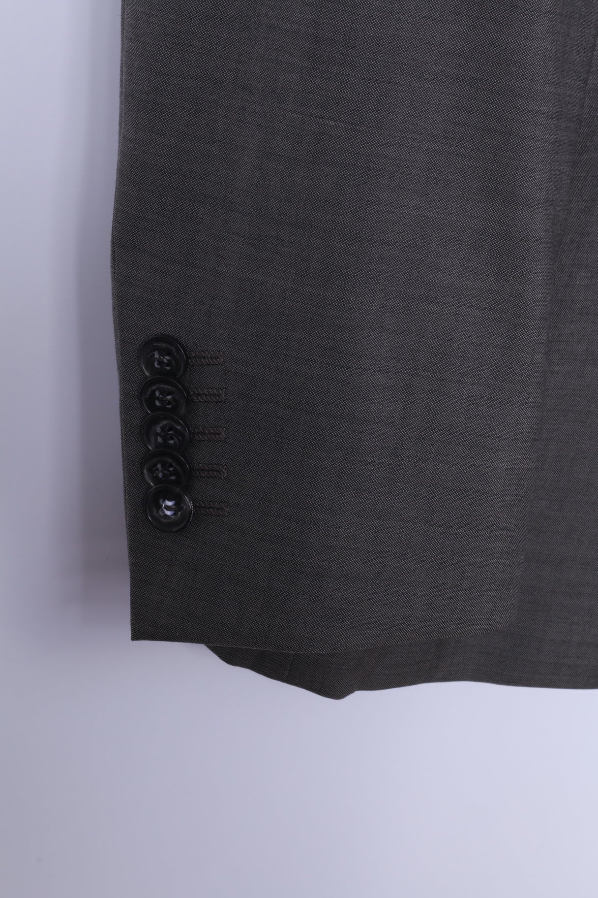 Strellson Uomo 94 36 S Blazer Grigio Lana Rick James Giacca monopetto premium