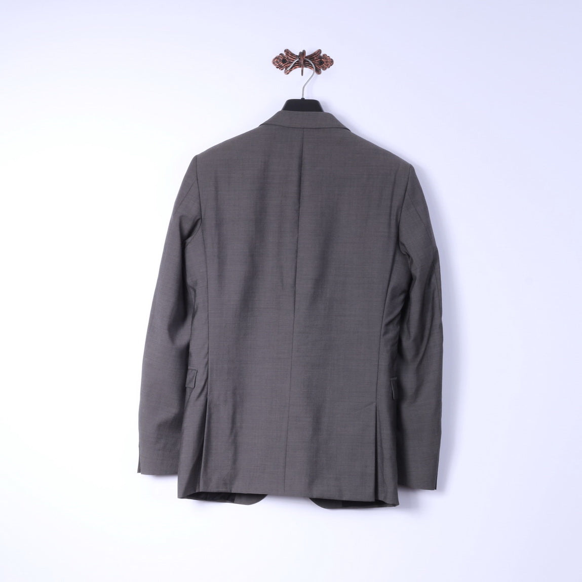 Strellson Uomo 94 36 S Blazer Grigio Lana Rick James Giacca monopetto premium