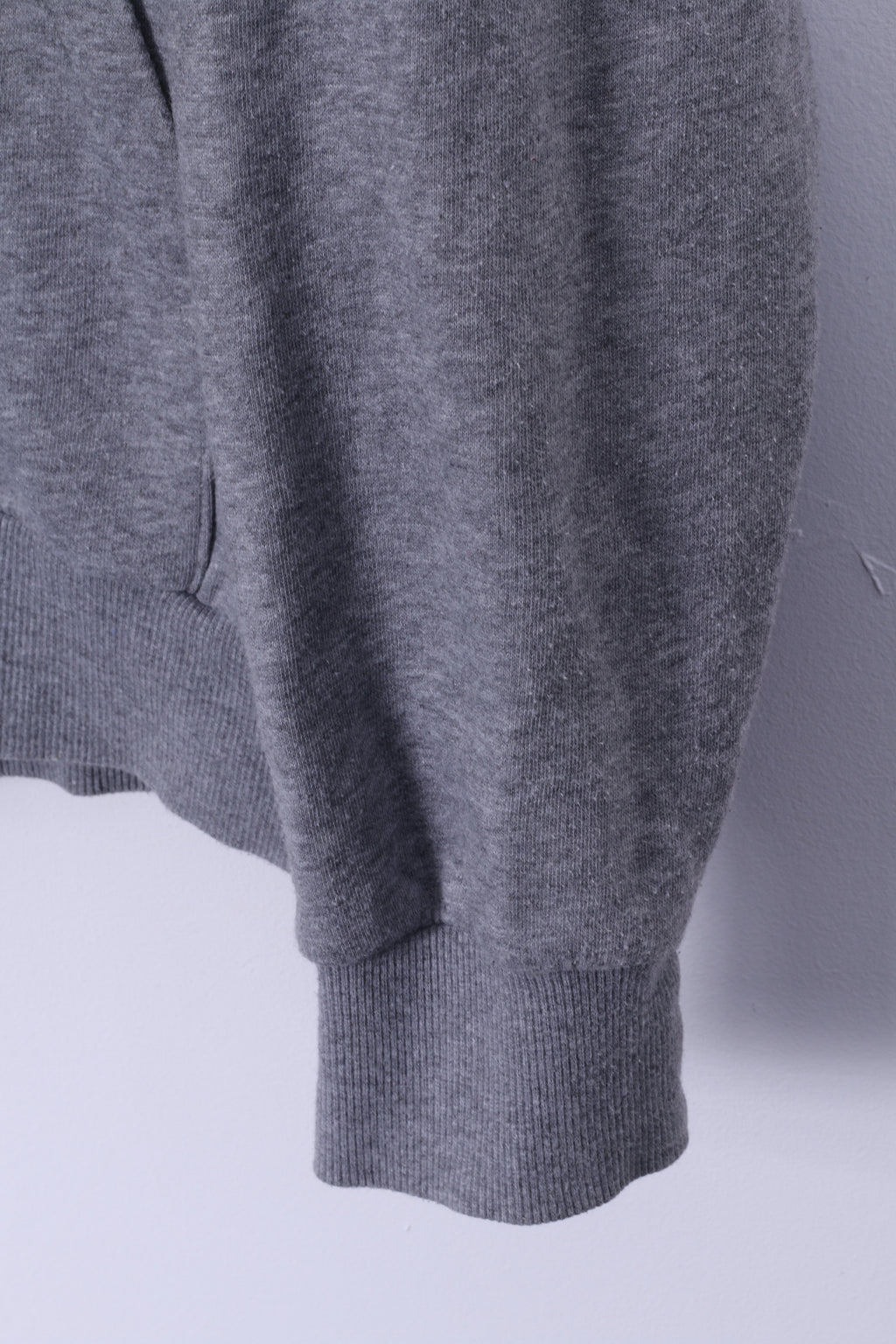 Puma Sweat à capuche L pour homme en coton gris avec poche kangourou