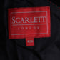 Scarlett London Mens 42 R Blazer Corduroy Black Single Breasted Top Cotton