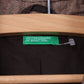 United Colors Of Benetton Womens 44 M Blazer Brown Herringbone Cotton Linen Blend Top