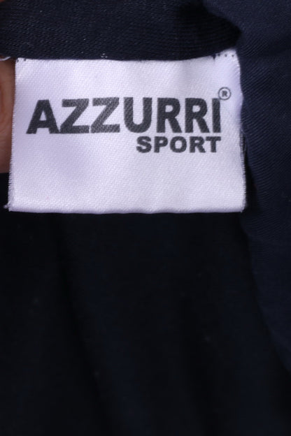 Azzuri Sport Cumann Peil Gael na MBAN Mens S Jacket Full Zipper Navy Sportswear Lightweight Mullinahone Under 16 County Chamions 2009