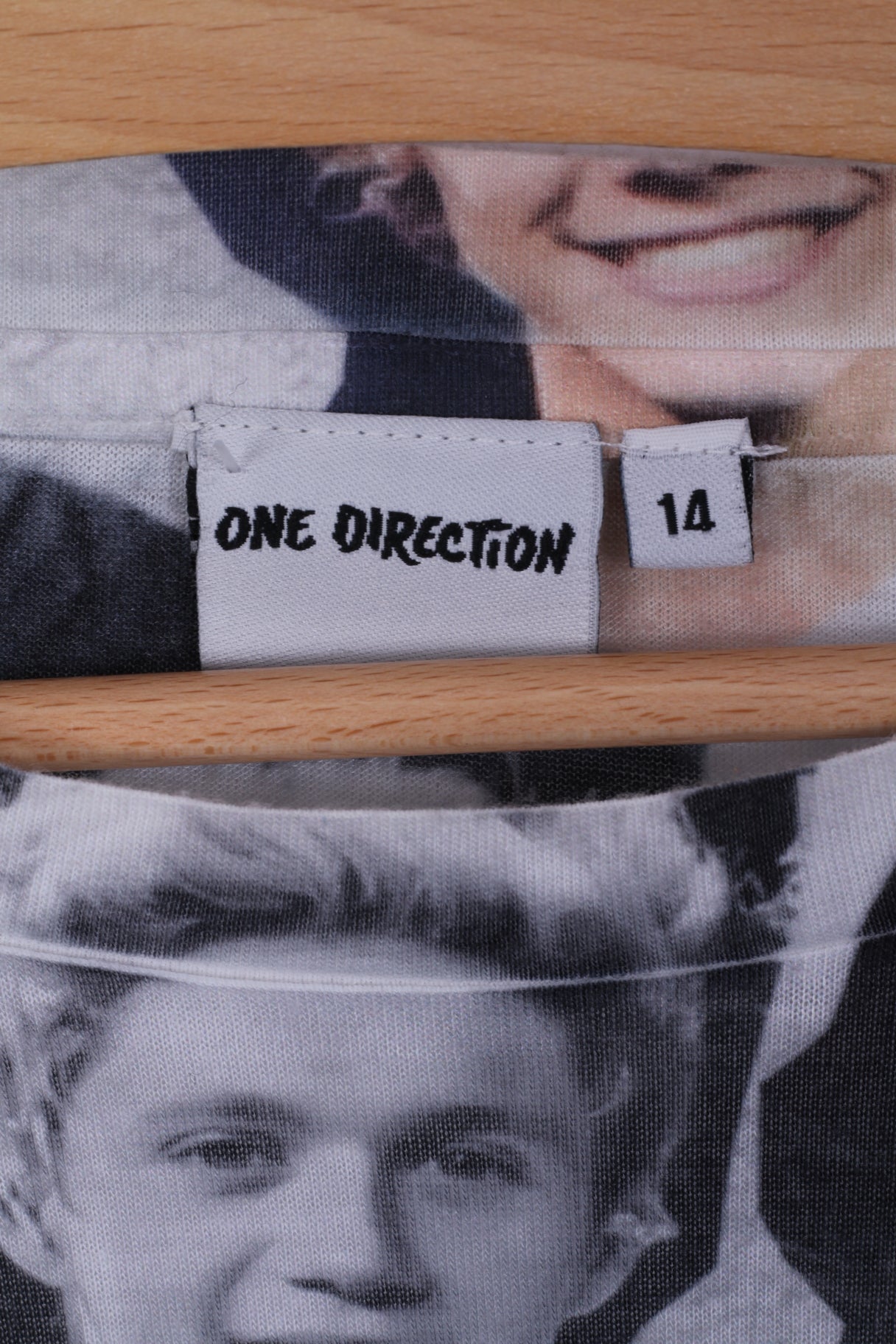 Atmosphere One Direction Womens 14 L Shirt Music band 1D Printed