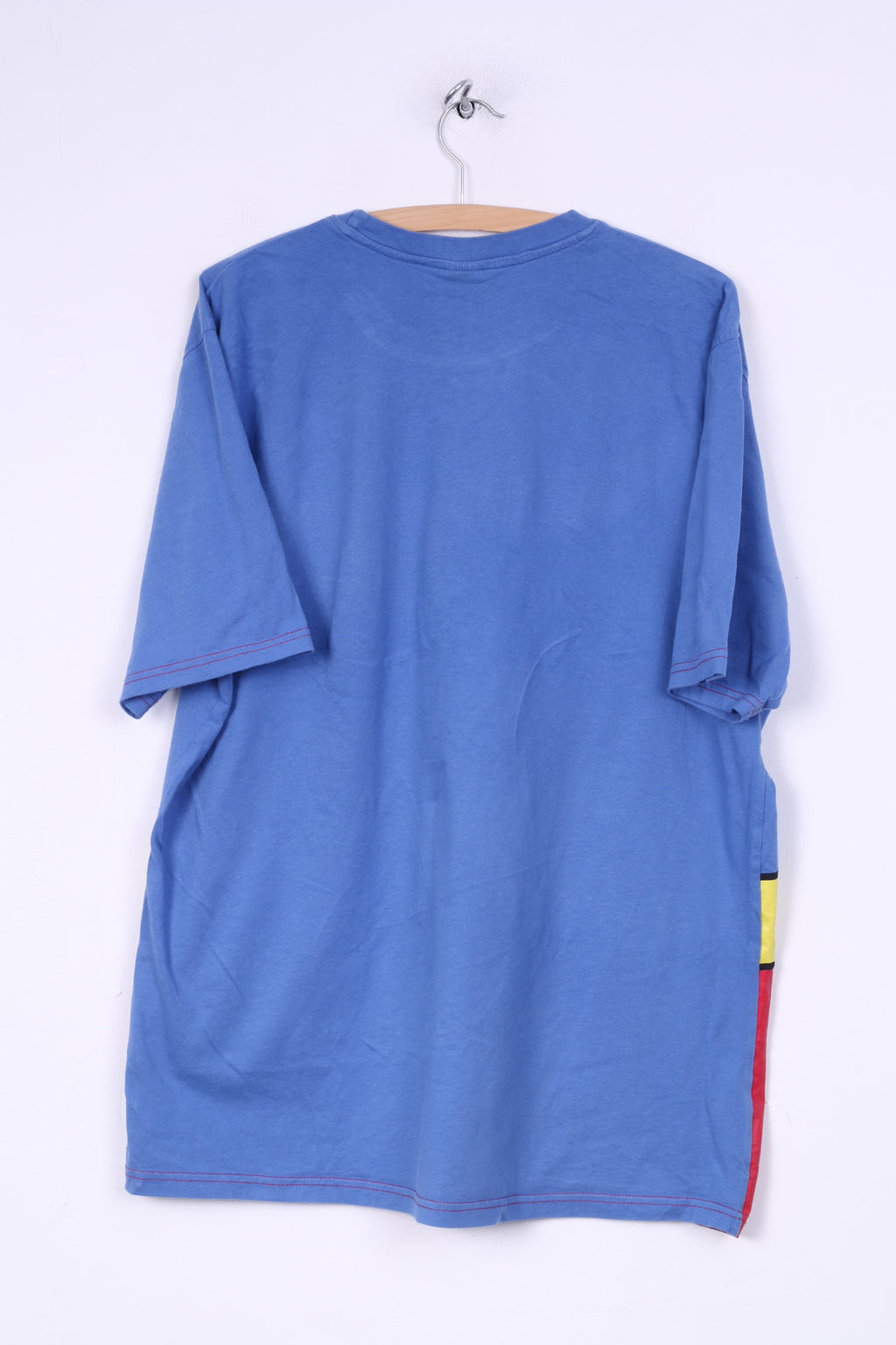 George Superman Mens XL T-Shirt Grapic Blue Tm&Dc Comics (s09) Short Sleeve Crew Neck