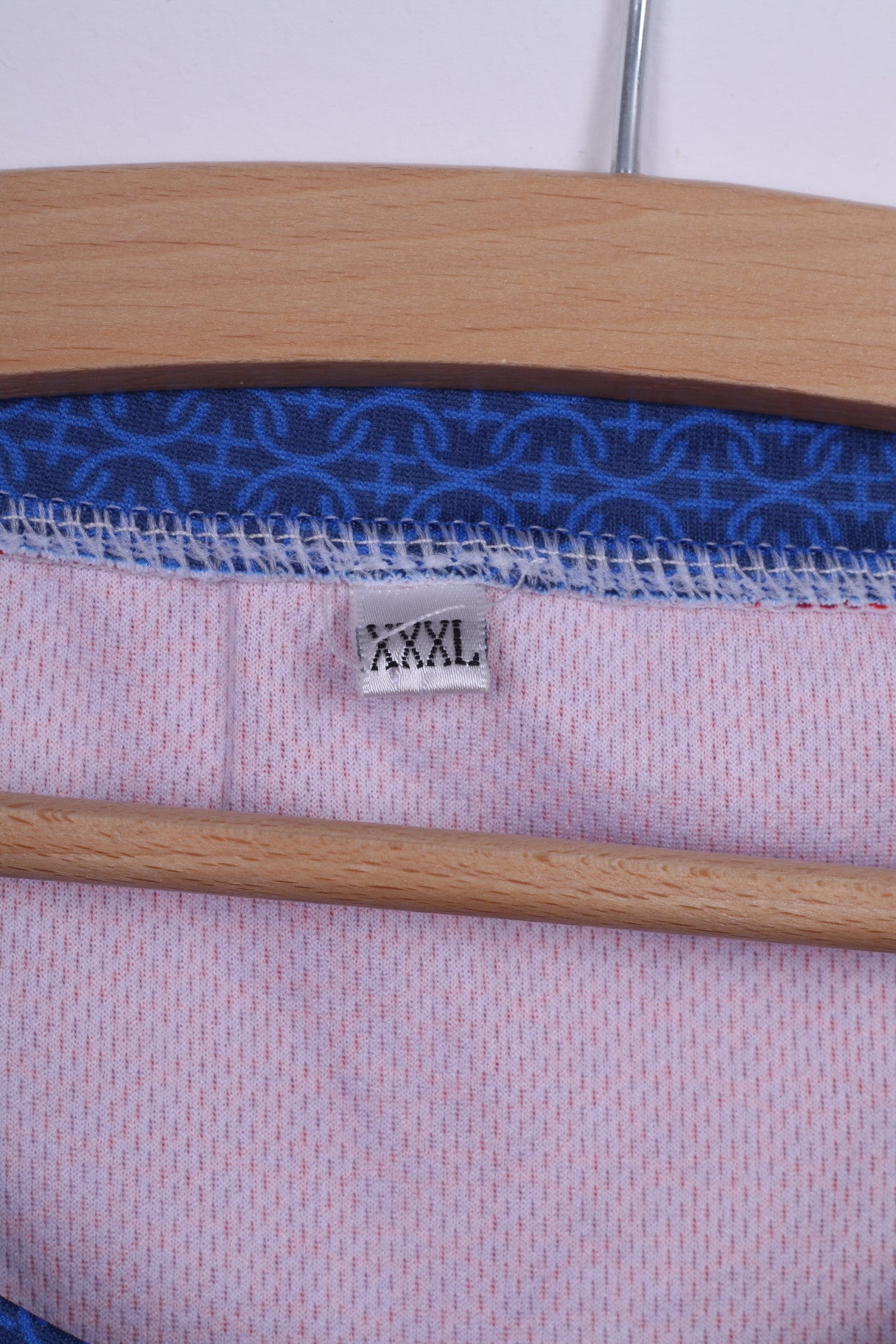 No name Chemise XXXL pour homme Superman Comic Bleu brillant Top ras du cou