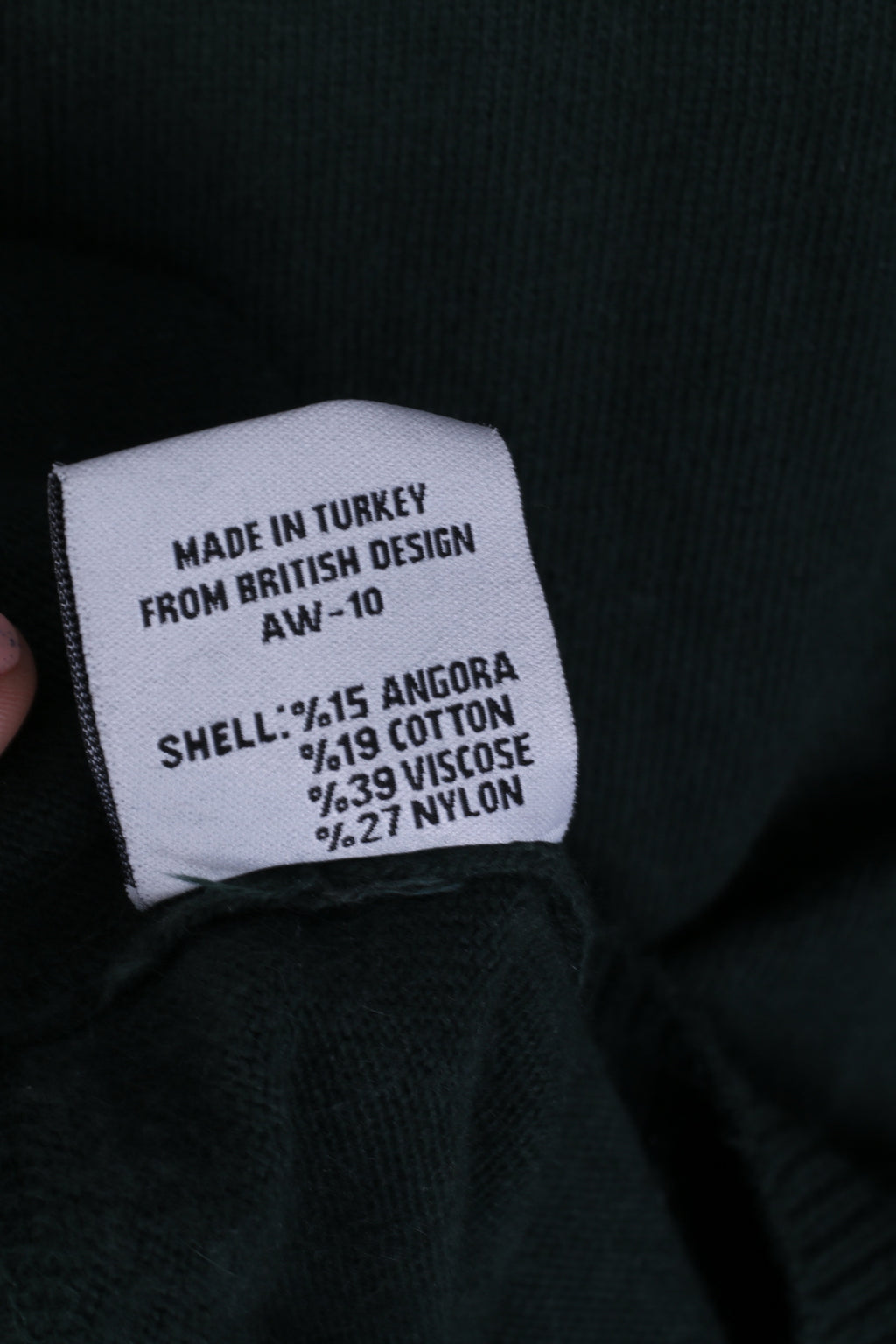 Superdry Pull M Jumper Vert Cotton Japan Pull Ras Du Cou Homme