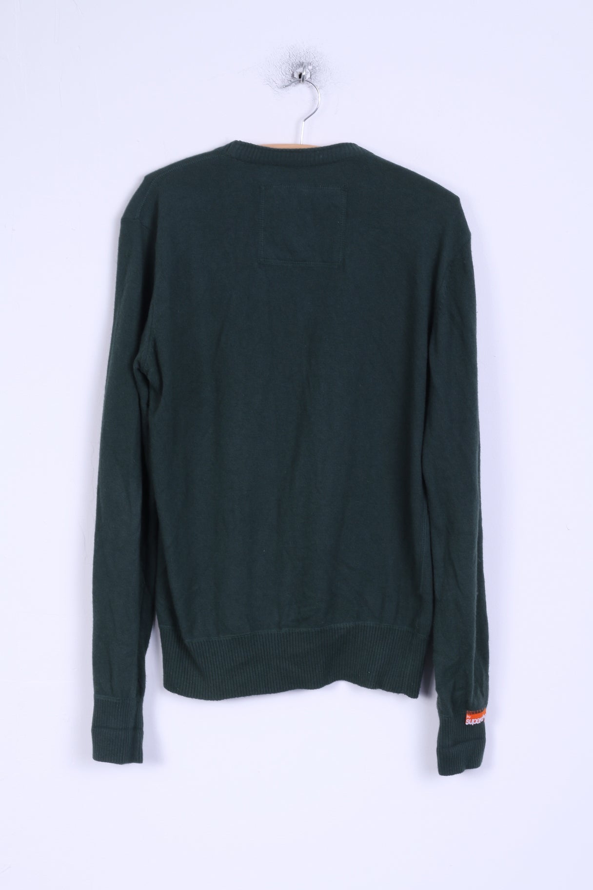 Superdry Pull M Jumper Vert Cotton Japan Pull Ras Du Cou Homme