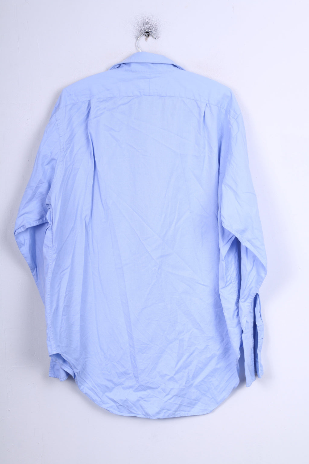 TM Lewin Chemise formelle pour homme 17 34,5 XXL Bleu Boutons de manchette en coton