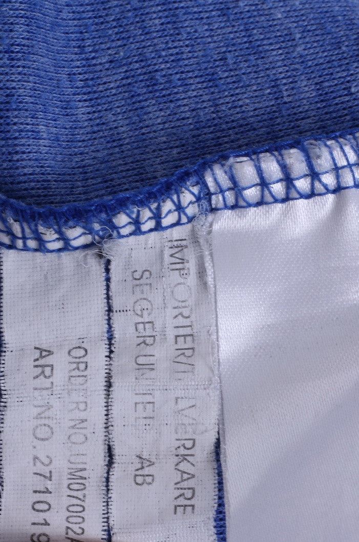 Umbro Karlskoga Sportklubb Maglia da uomo L Blu Manica lunga Greci