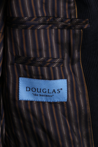 Douglas "the business" Blazer à simple boutonnage en velours côtelé pour homme 40 M