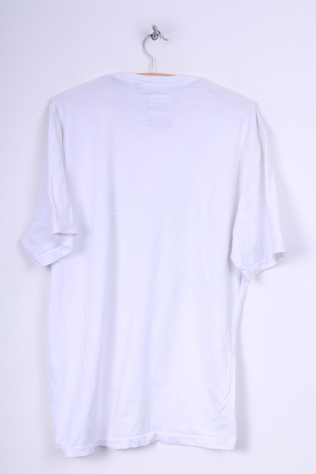 Cottonfield Casual Hommes XL T-Shirt Blanc Col Rond Board Club Coton Qualité Scandinave 