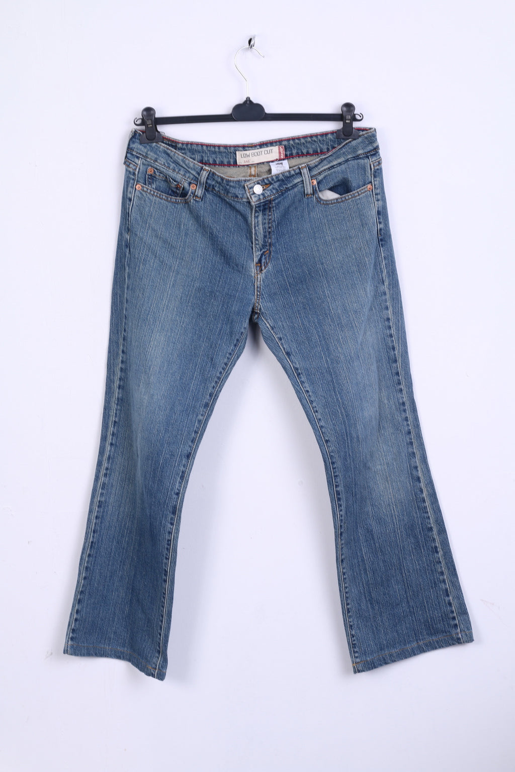 Levi Strauss&Co Womens XL Trousers Denim Jeans Low Boot Cut 545