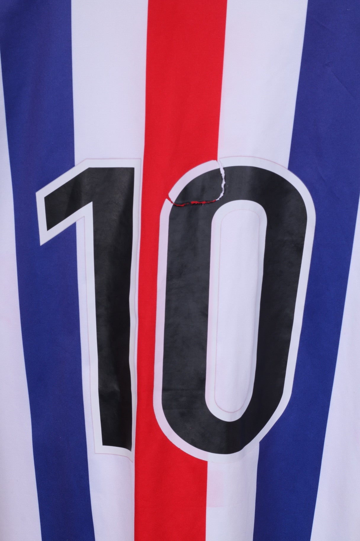 Stanno Mens XL Polo V-Neck Shirt White Sport Long Sleeve