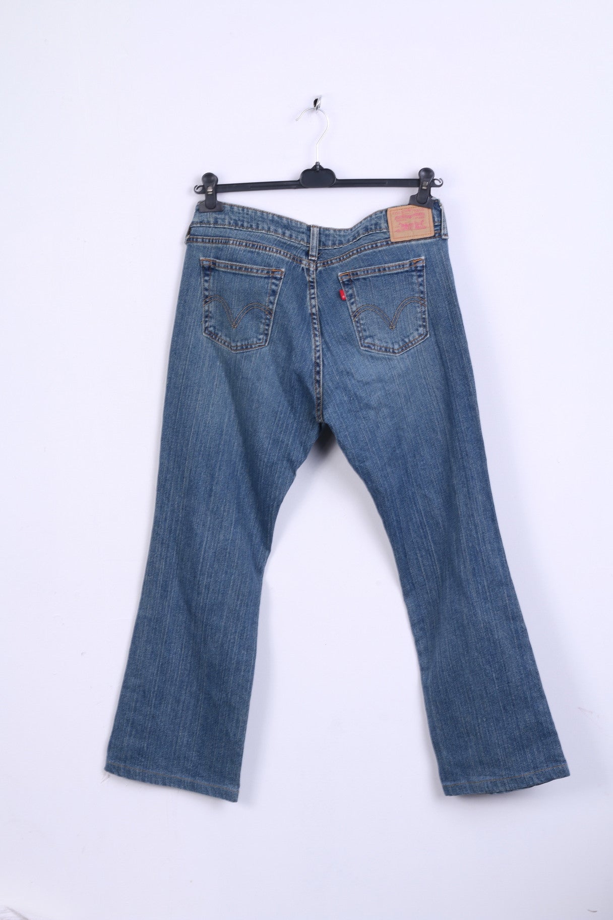 Levi Strauss&Co Womens XL Trousers Denim Jeans Low Boot Cut 545