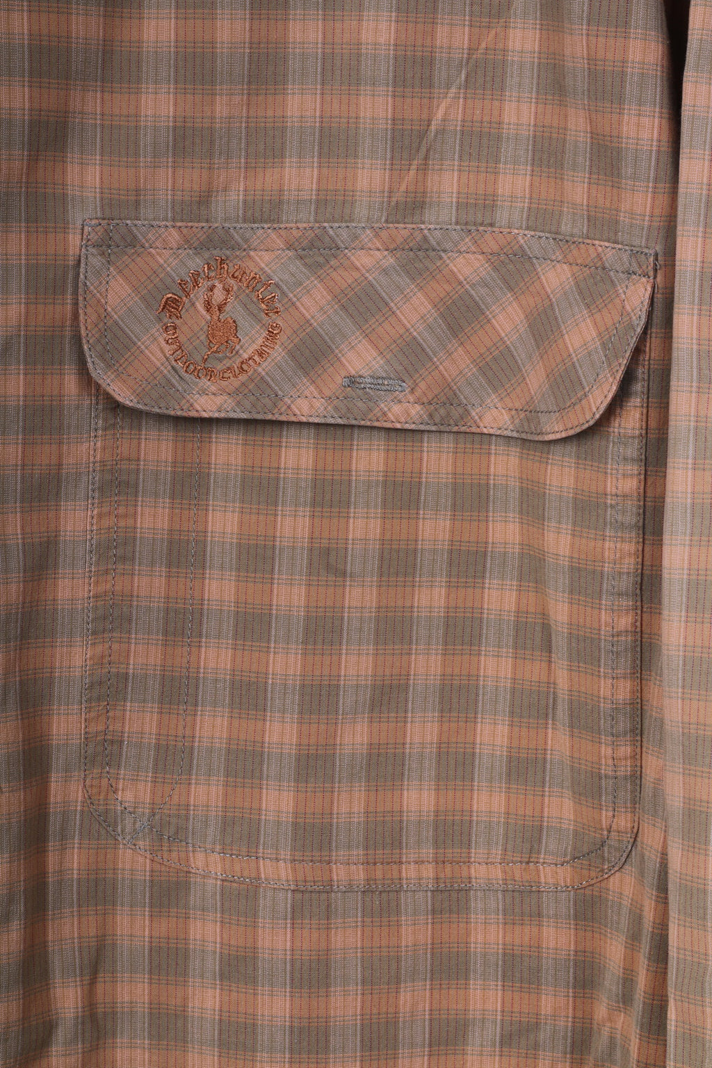 Deer Hunter Mens 39/40 XL Casual Shirt Check Button Down Collar Long Sleeve