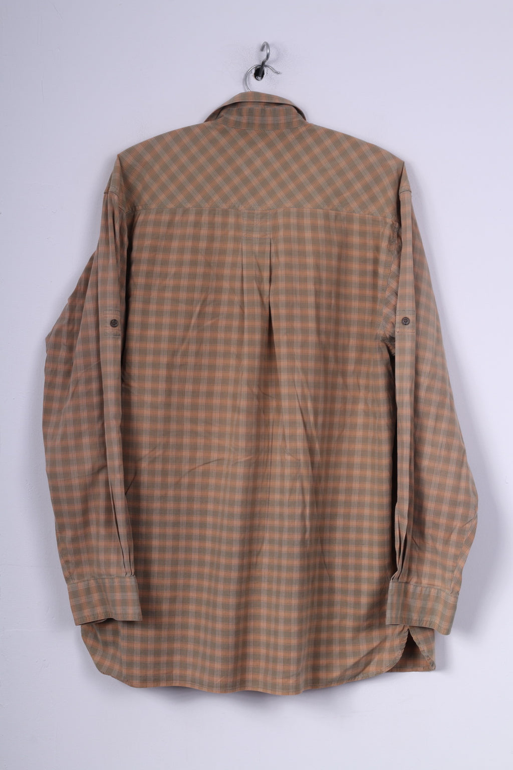 Deer Hunter Mens 39/40 XL Casual Shirt Check Button Down Collar Long Sleeve