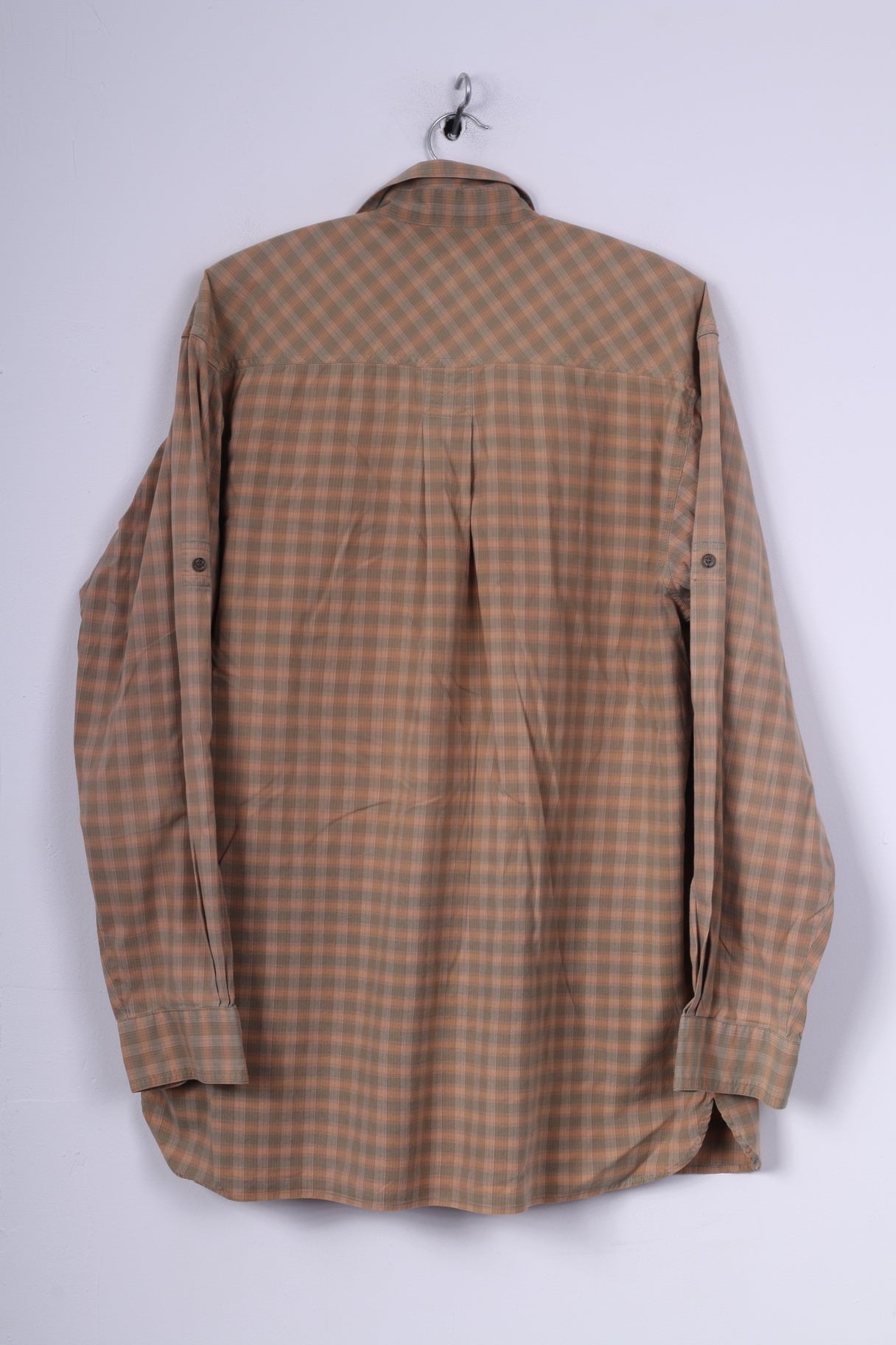 Deer Hunter Mens 39/40 XL Casual Shirt Check Button Down Collar Long Sleeve