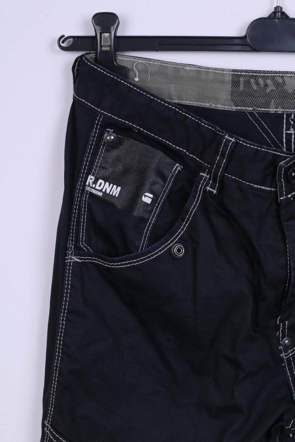 G-STAR RAW Womens W32 L34 Trousers Black Cotton Model  Zero One