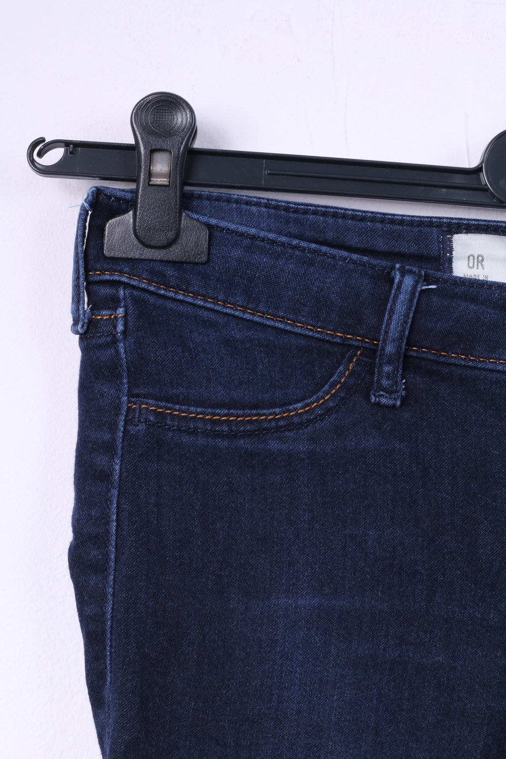 Hollister California Womens 0 W24 L29 Trousers Denim Navy Cotton Jeans