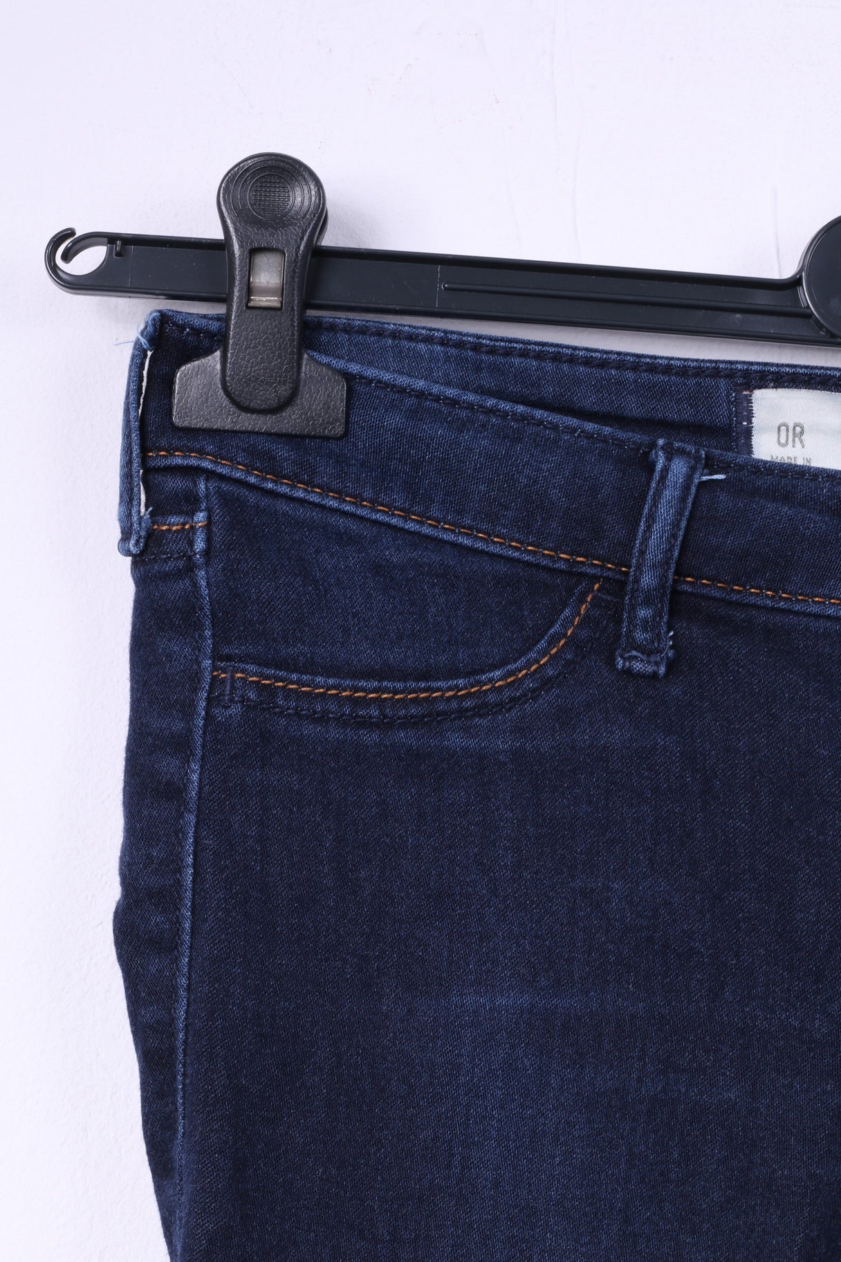 Hollister California Womens 0 W24 L29 Trousers Denim Navy Cotton Jeans