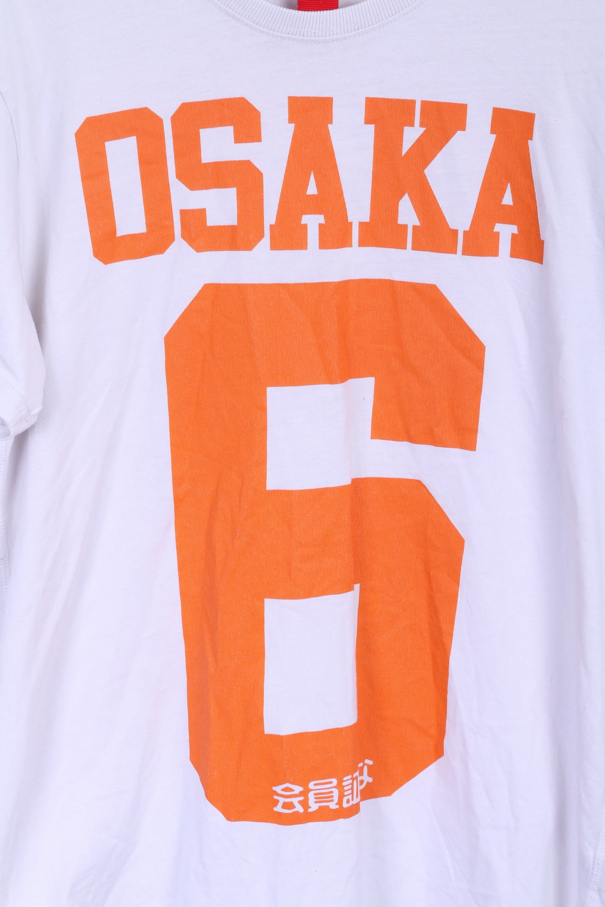 T-shirt da uomo XL Superdry Camicia in cotone bianco OSAKA Japan