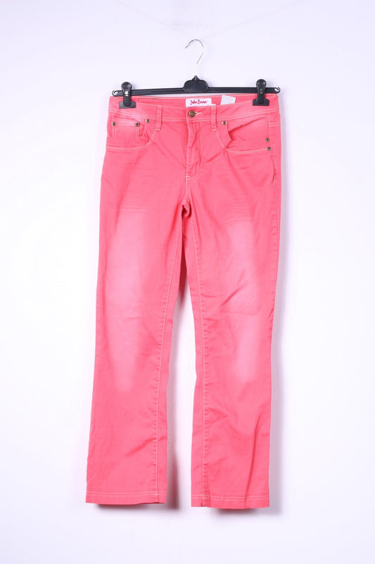 John Baner Jeanswear Donna 12 38 Pantaloni Jeans in cotone rosa Denim