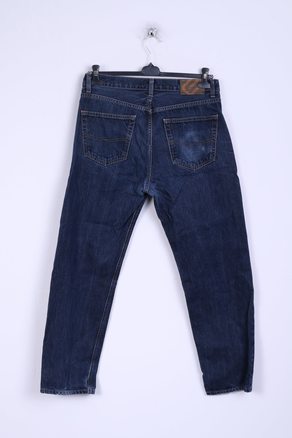 Mc Gordon Mens W34 L30 Jeans Trousers Navy Cotton Classic Fit