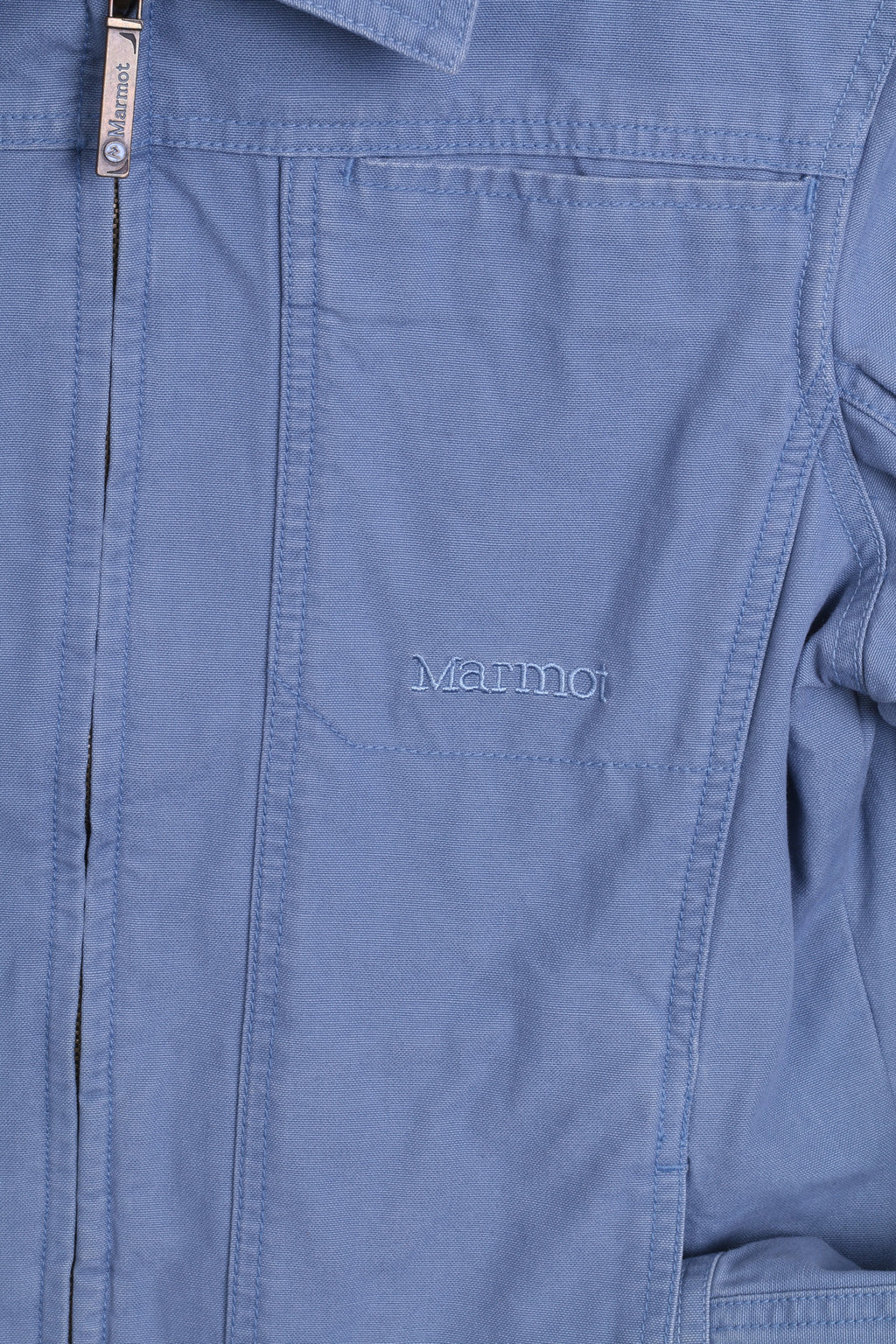 Marmot Womens M Donkey Jacket Royal Blue Cotton - RetrospectClothes