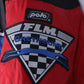 FLM Polo Mens L Racing Jacket Black Greyhound Motocycle Textile Top