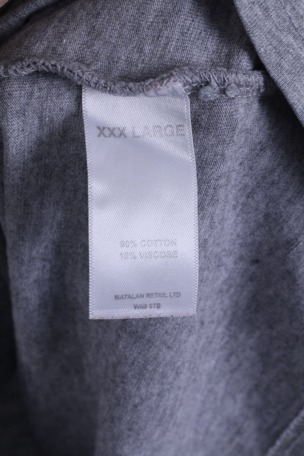 Rocky T-Shirt XXL Homme Gris Coton Graphique Boxe Rocky Balboa