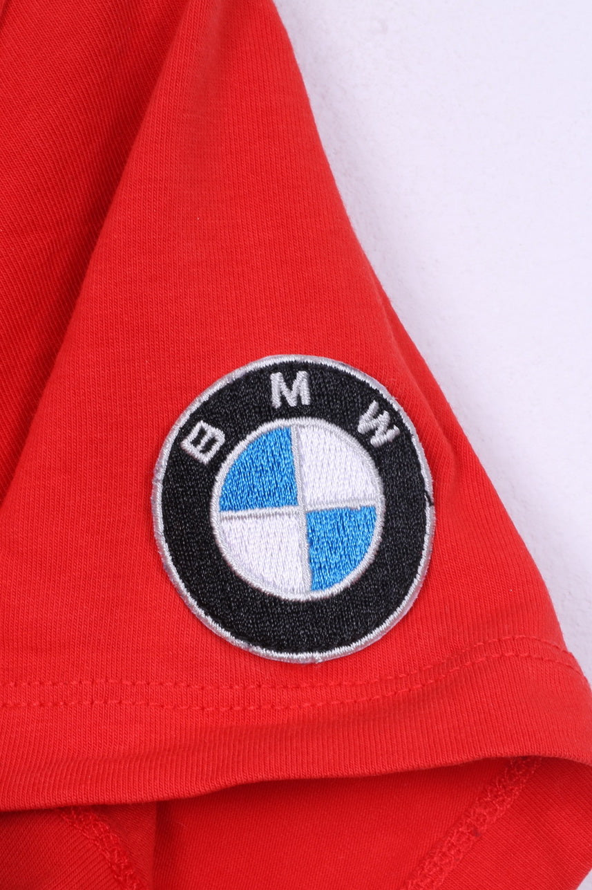 Bmw Motorrad T-shirt da donna M girocollo in cotone grafica RR S1000 maglietta estiva Alien 